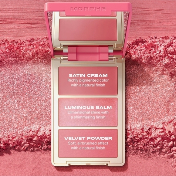 Morphe Cheek Thrills Multi-Finish Face Trio In Blind Date - Picture 1 of 10